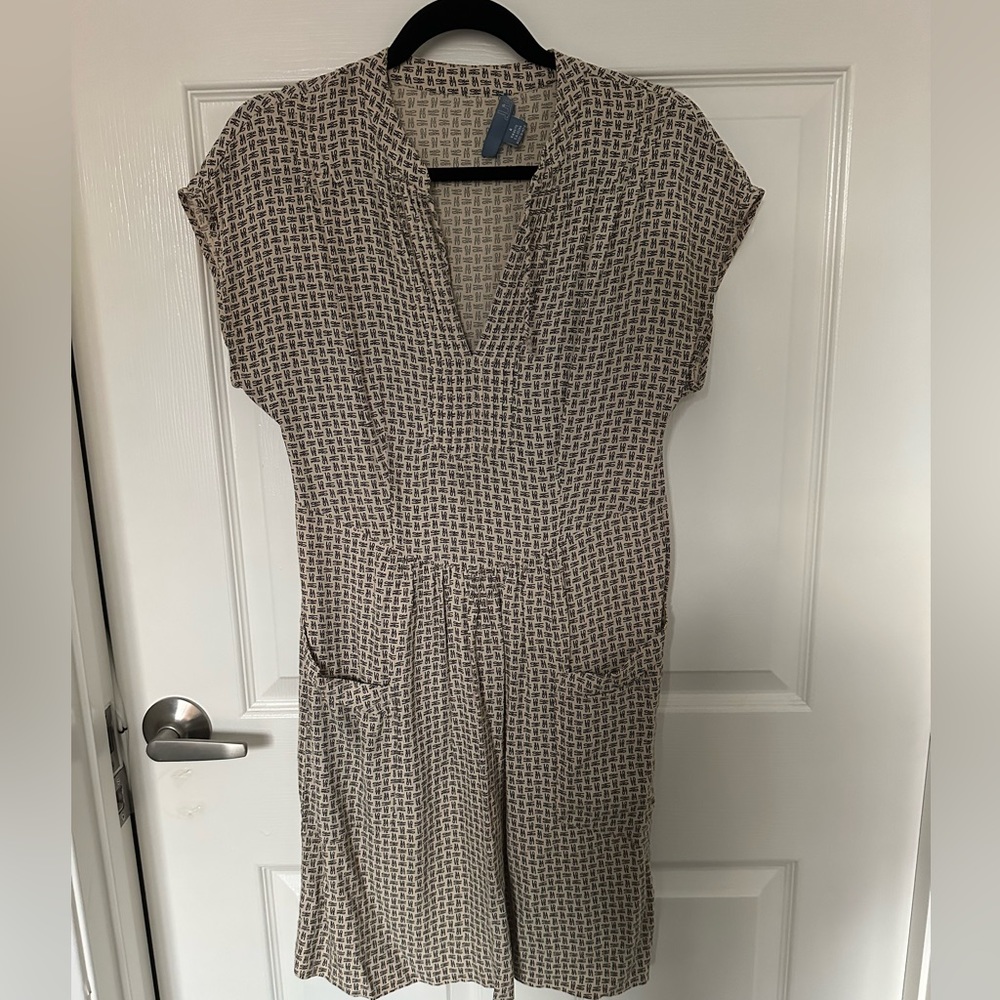 Office Dress, subtle ‘Love’ pattern throughout dress. True to size!